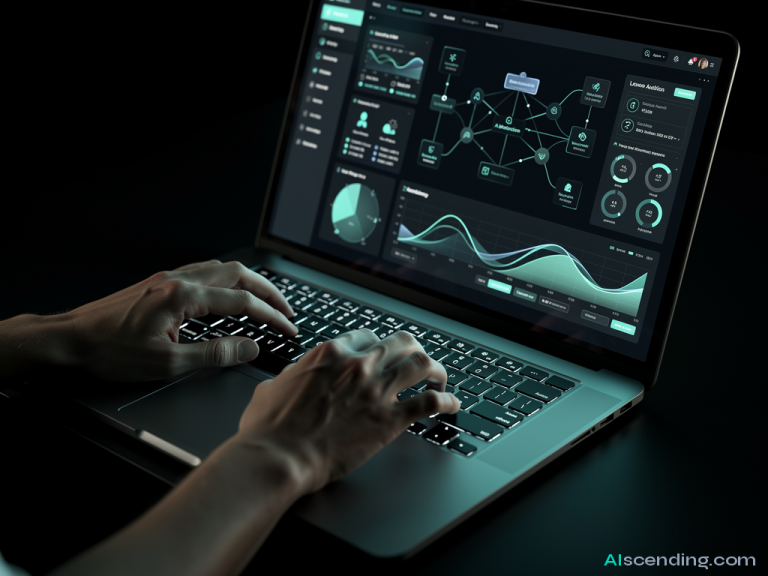 abstract AI illustration related to does GoHighLevel integrate with kvCORE — AIscending guide