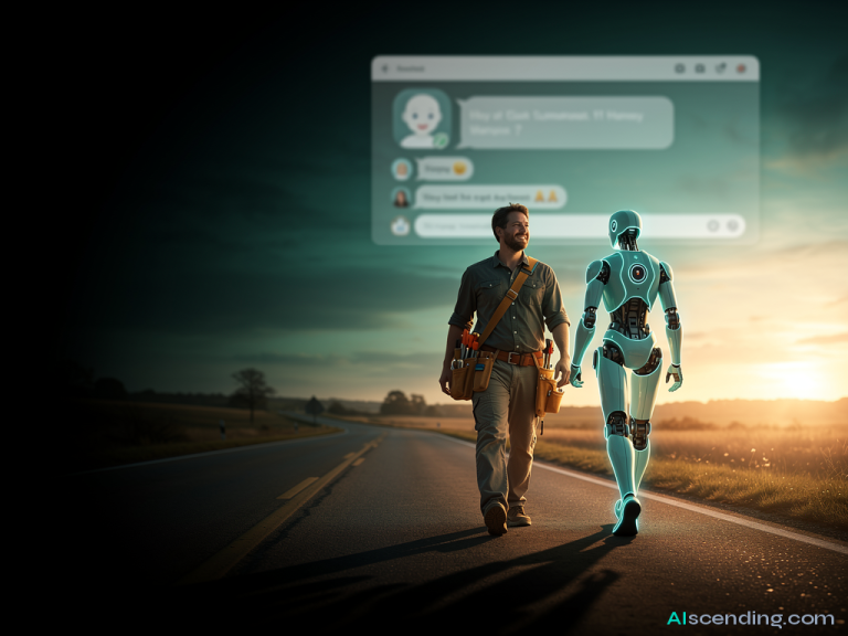 abstract AI illustration related to ai chatbot — AIscending guide