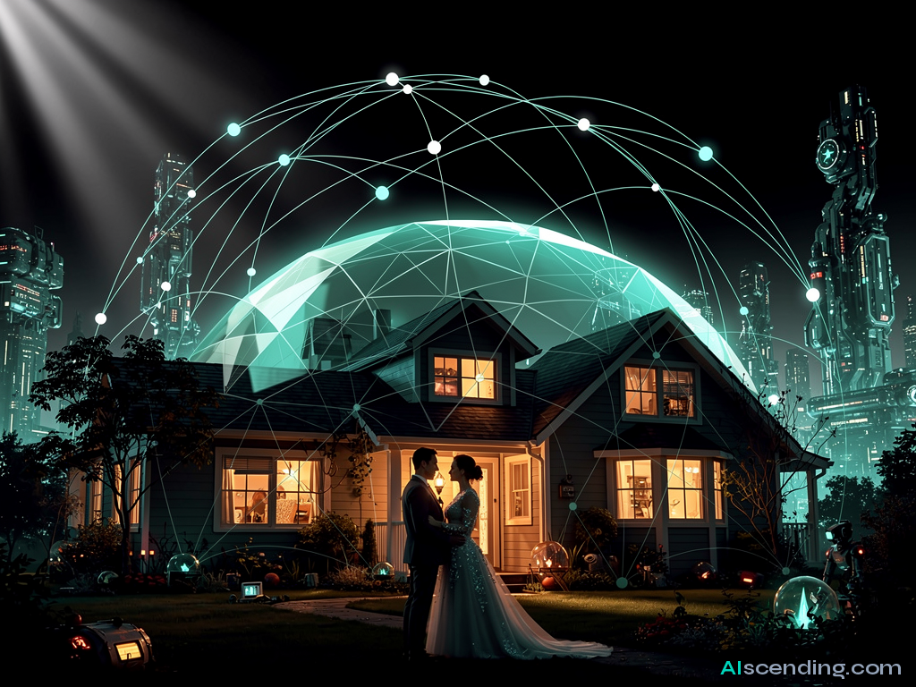 abstract AI illustration related to ai insurance agent — AIscending guide