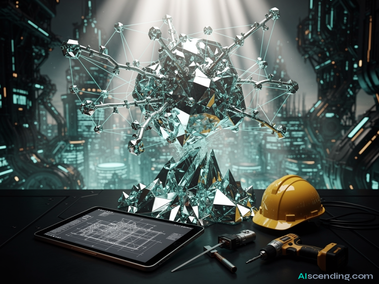field service contractor reviewing two software dashboards side by side, making a decision, professional office setting — AIscending guide