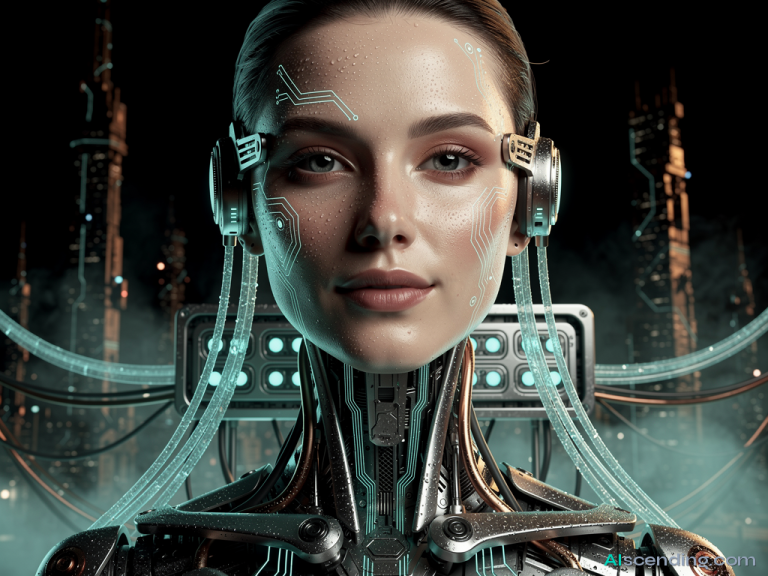 abstract AI illustration related to n8n slack integration — AIscending guide